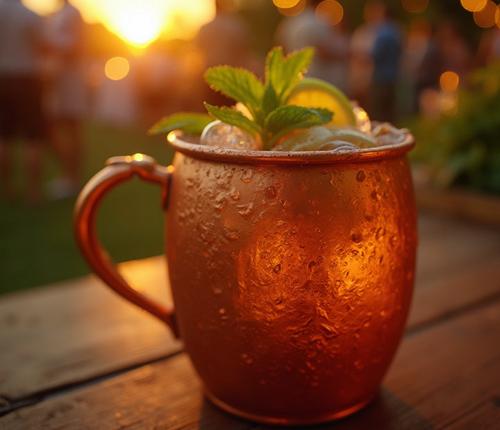 Non-alcoholic Moscow Mule / alcohol free moscow mule / moscow mule
