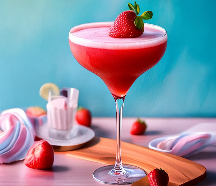 Non-Alcoholic Strawberry Daiquiri