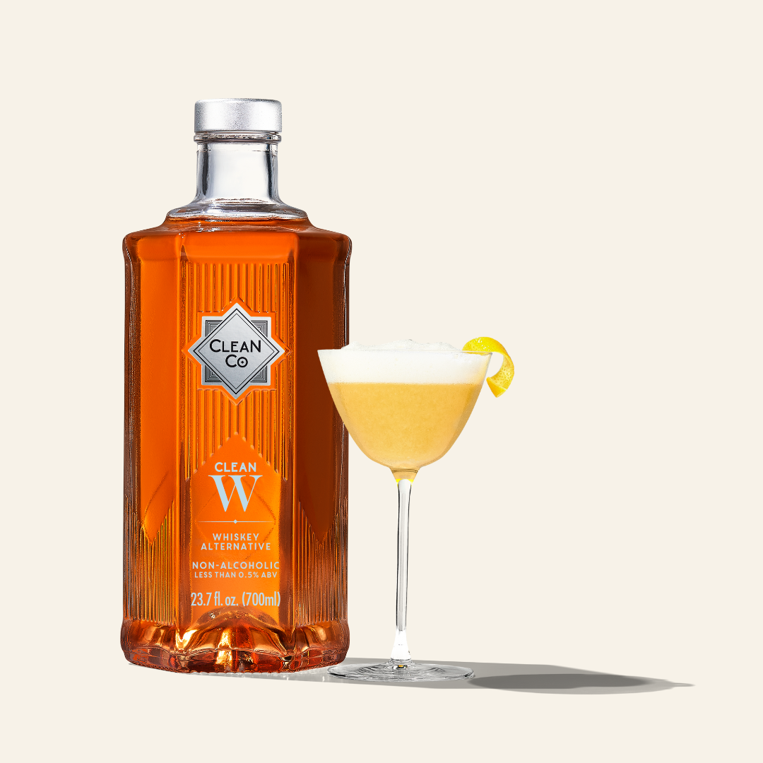 Clean W NonAlcoholic Whiskey Alternative CleanCo USA